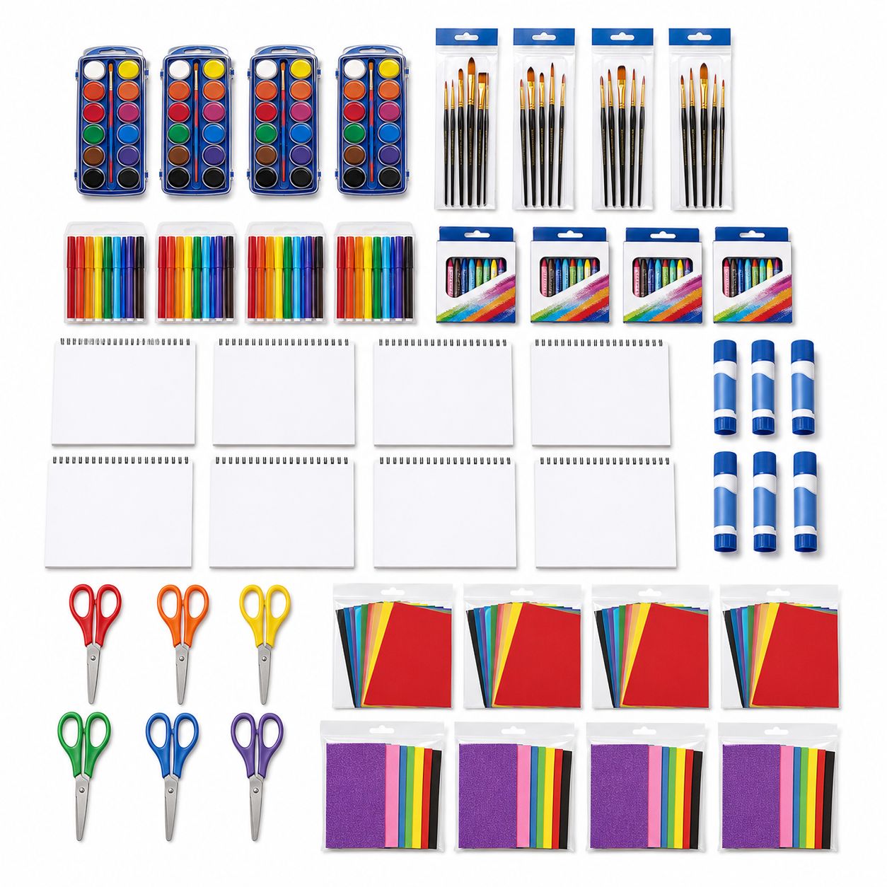 Large Classroom Art Pack with 44 Essentials