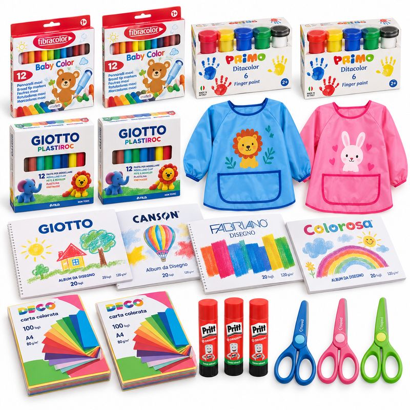 Kindergarten Classroom Art Pack with 30 Essentials