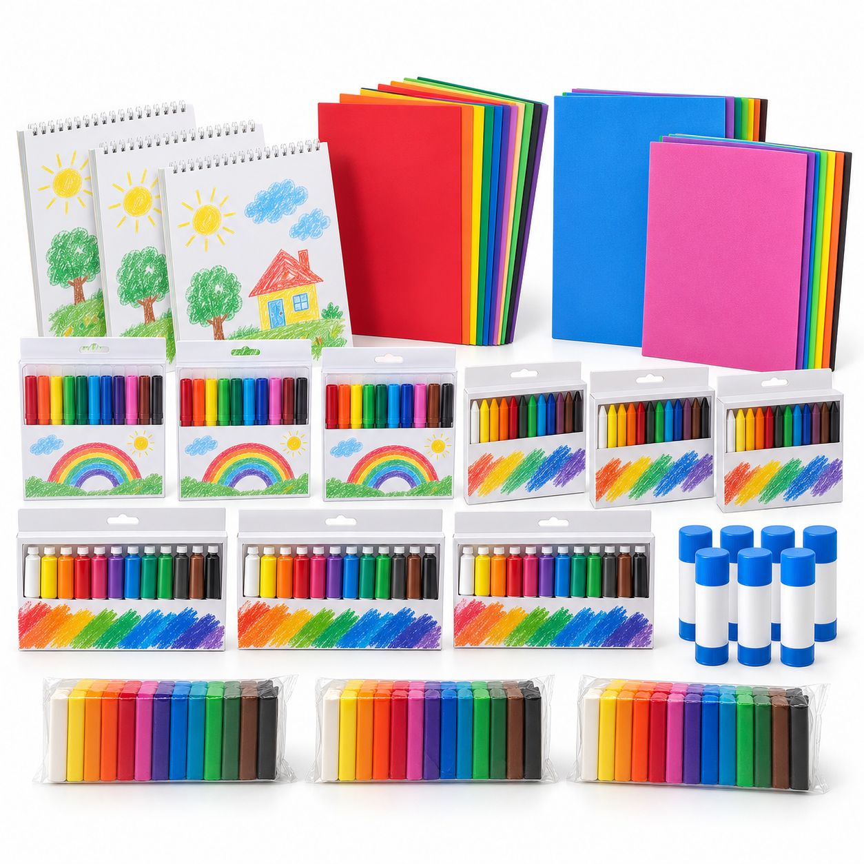 KDAP Creative Materials Refill Pack with 26 Items