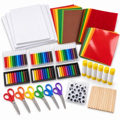 KDAP Autumn Craft Activity Pack with 32 Items