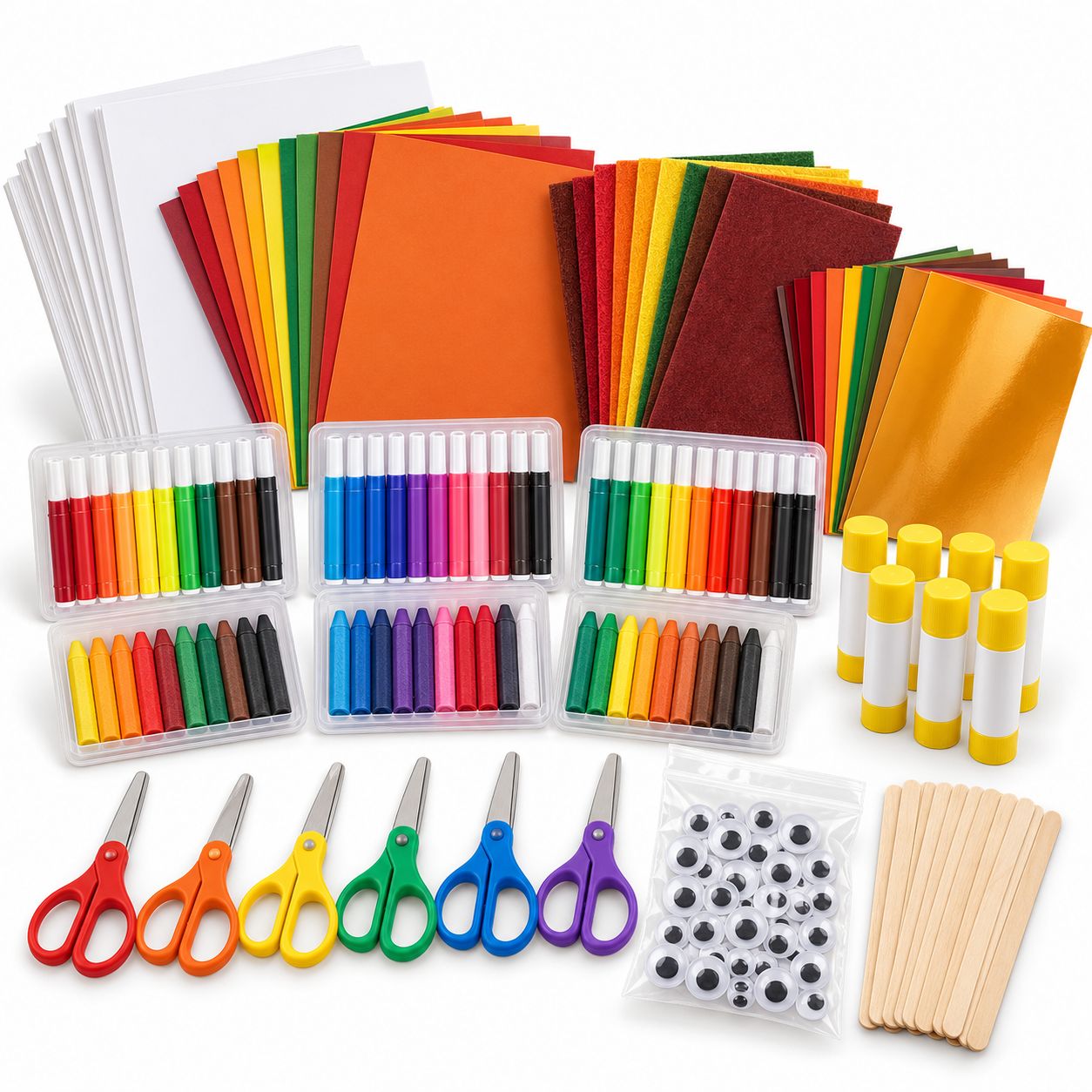 KDAP Autumn Craft Activity Pack with 32 Items KDAP Autumn Craft Activity Pack with 32 Items