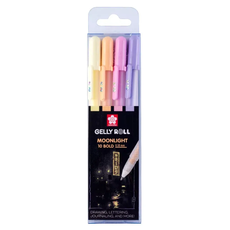 Sakura Gelly Roll Gold Silver White 08 Gel Pen Set of 3 Sakura Gelly Roll Gold Silver White 08 Gel Pen Set of 3