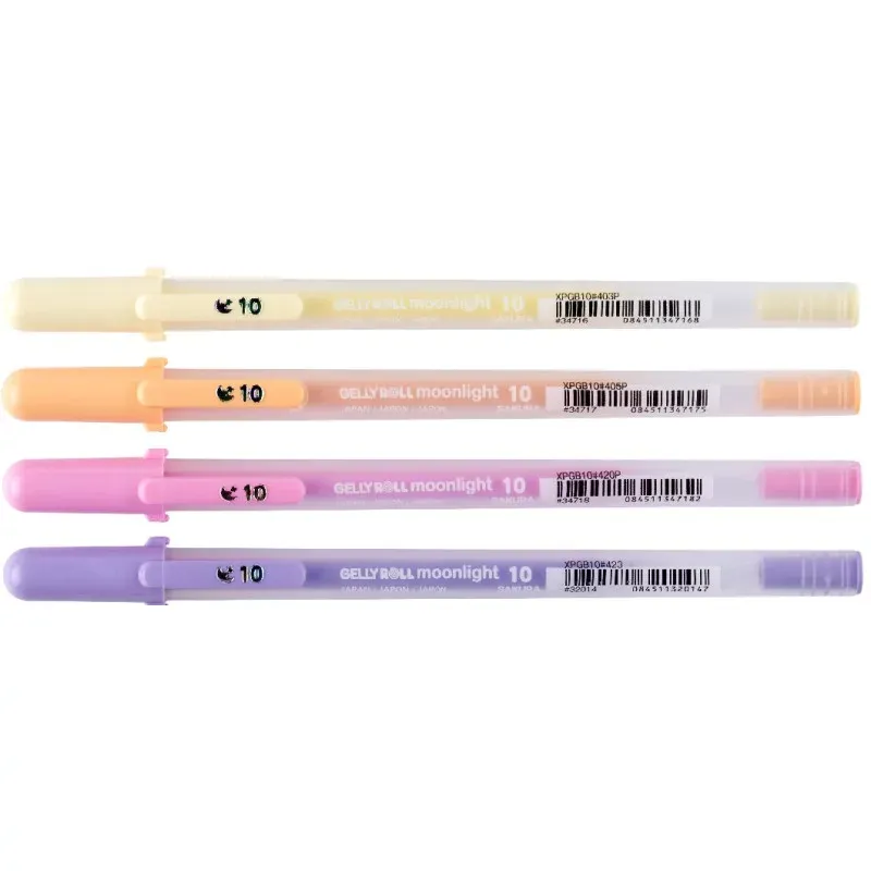 Sakura Gelly Roll Gold Silver White 08 Gel Pen Set of 3