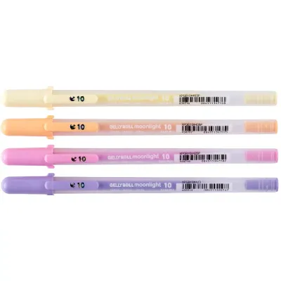 Sakura Gelly Roll Gold Silver White 08 Gel Pen Set of 3
