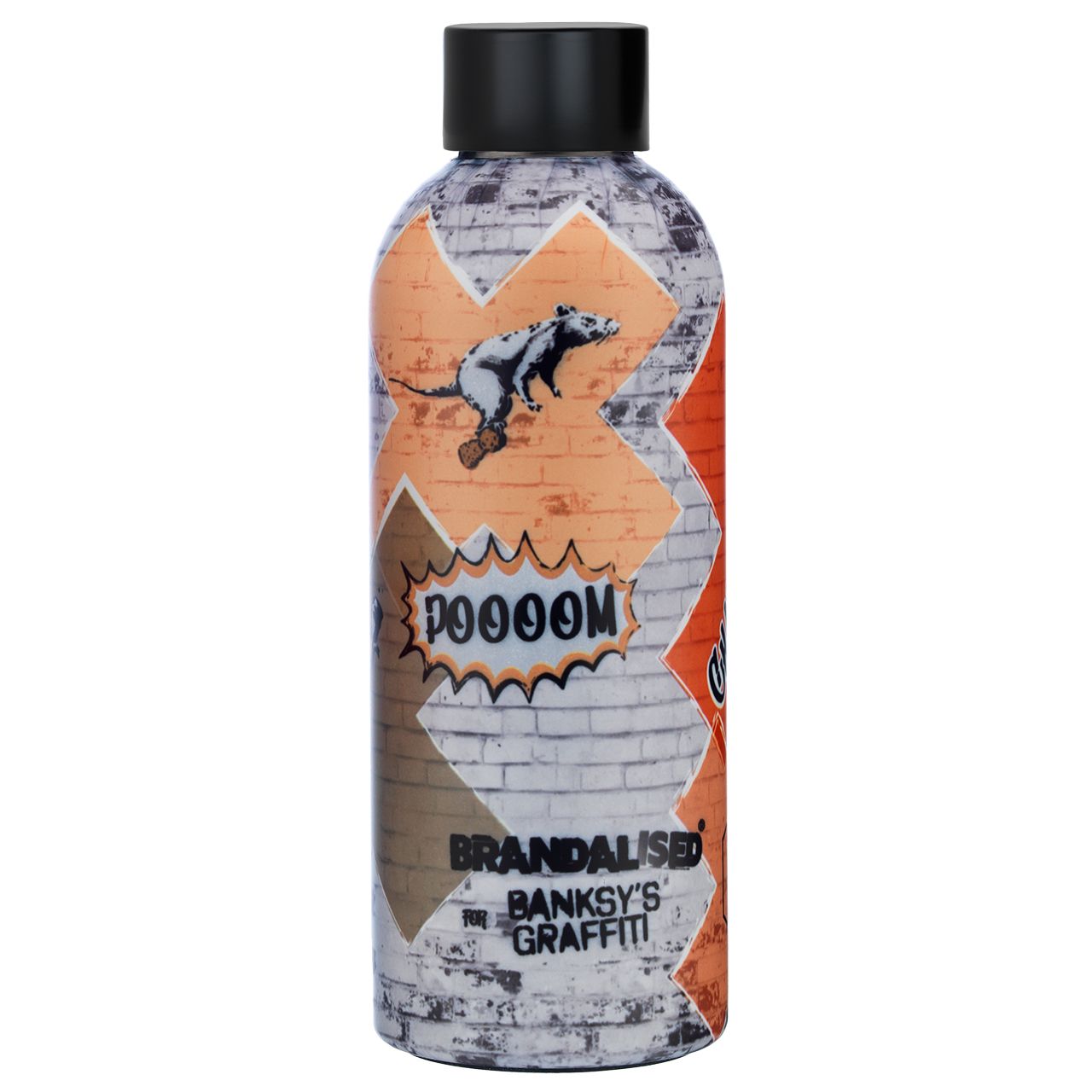 YouBottles Graffiti Banksy Champagne Rat 500ml Thermal Bottle