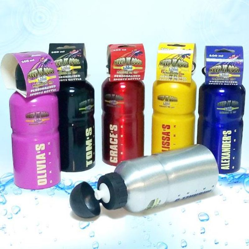 500ml Stainless Steel Water Bottle in Assorted Colours 500ml Stainless Steel Water Bottle in Assorted Colours