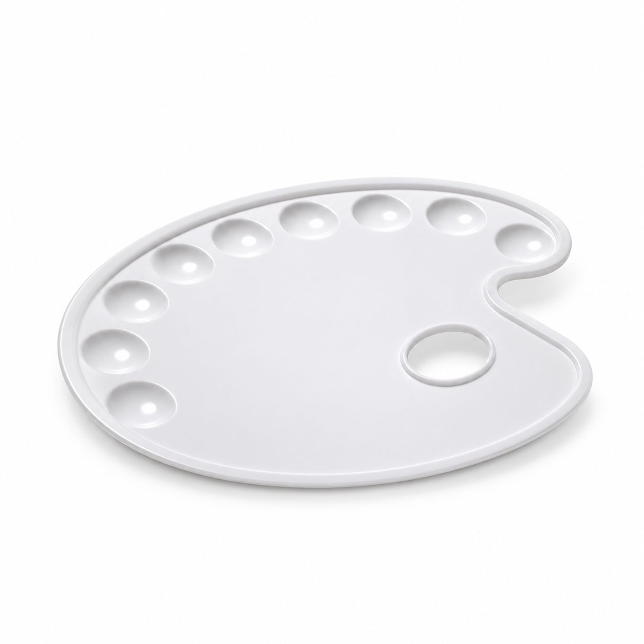 Describo Oval 9-Well Painting Palette