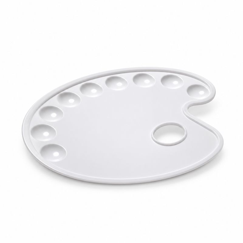 Describo Oval 9-Well Painting Palette