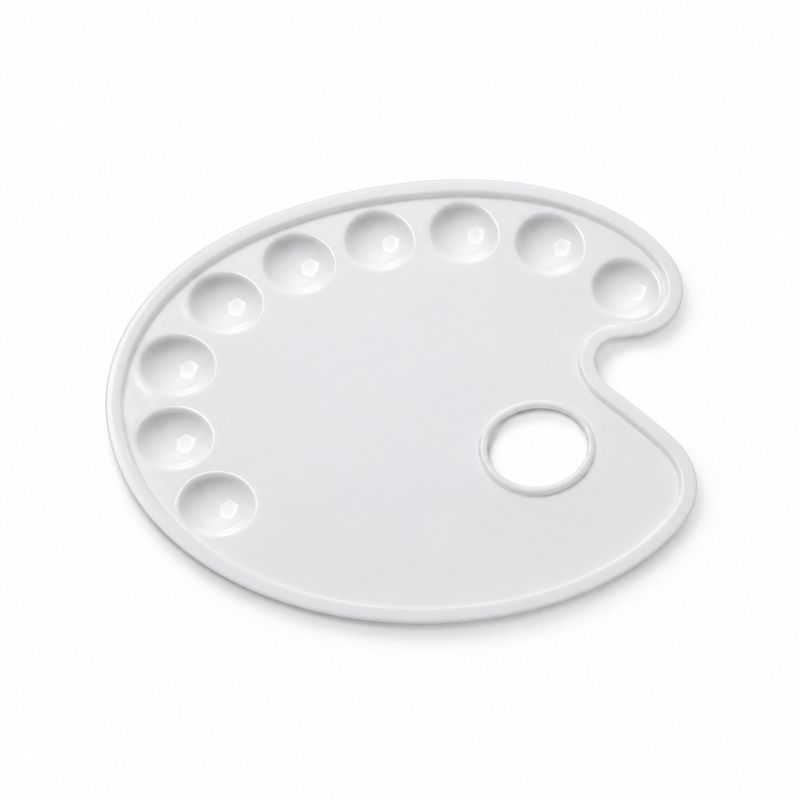 Describo Oval 9-Well Painting Palette