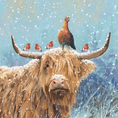 Highland Cow and Friends