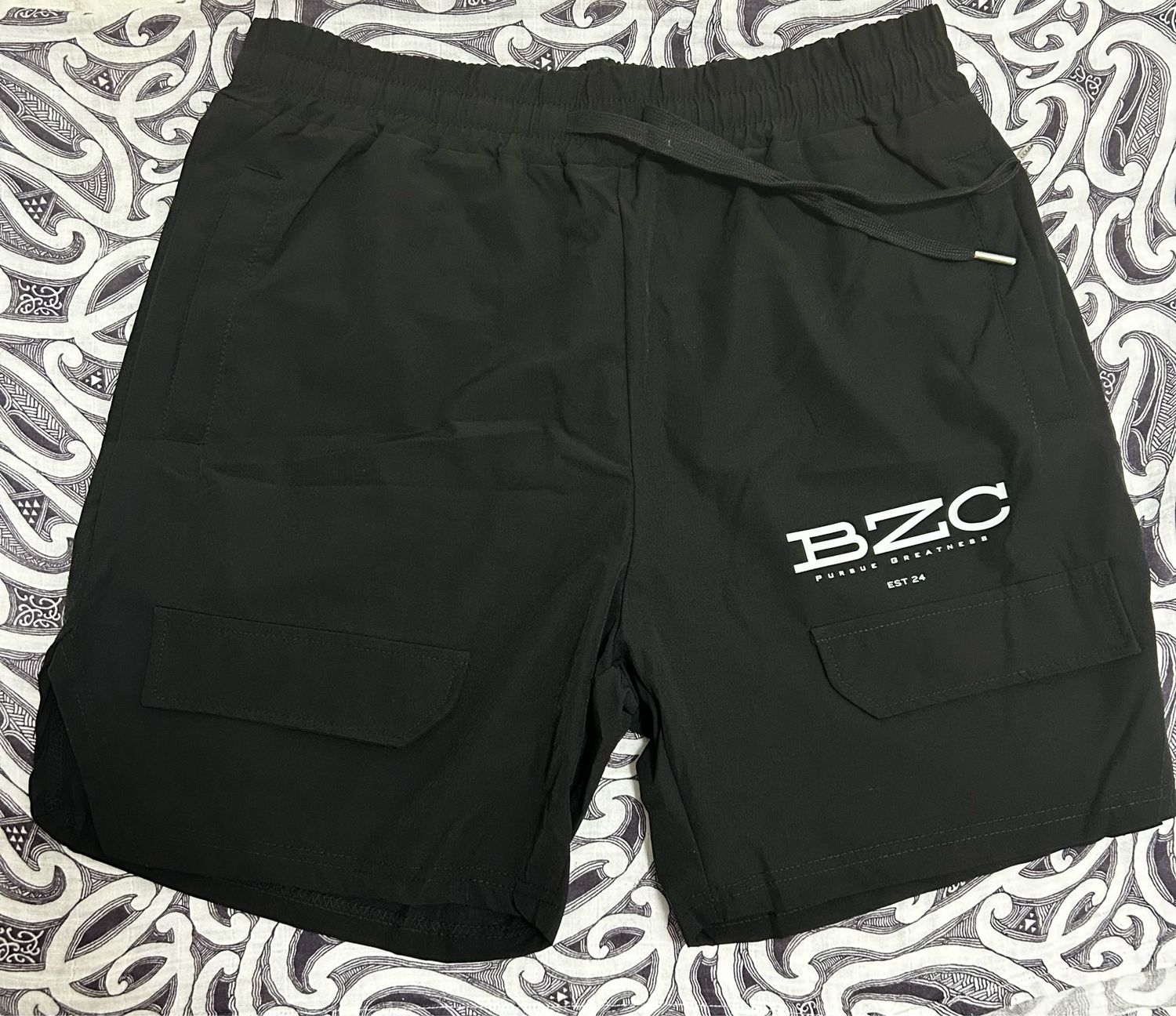 Black BZC Gym Shorts