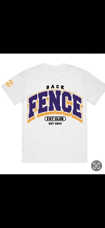 Back Fence Oversized Block Tee