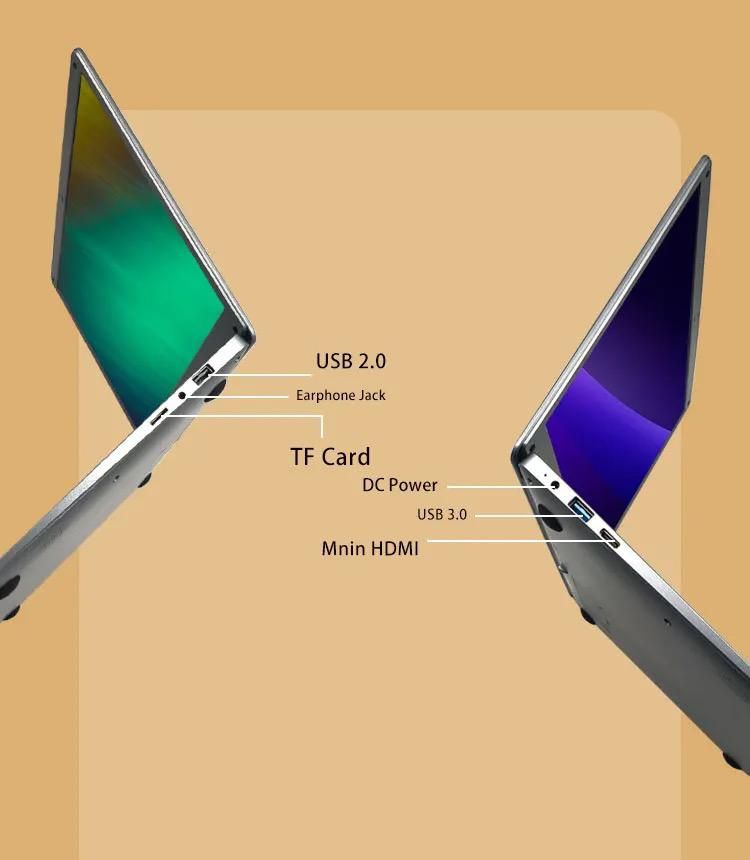 Computadora Portátil 6GB RAM 256GB SSD Bateria 10000mAh