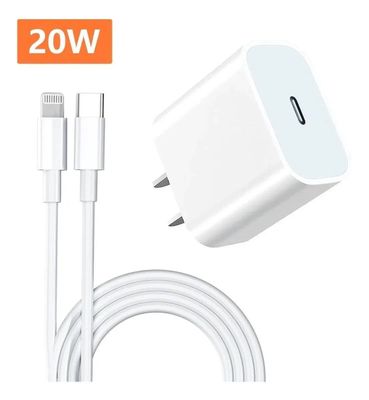 Cargador tipo C 20W Para iPhone - Carga rápida ⚡️