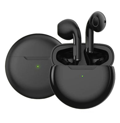 Audífonos Bluetooth Pro 6 - Negro Touch inalámbricos