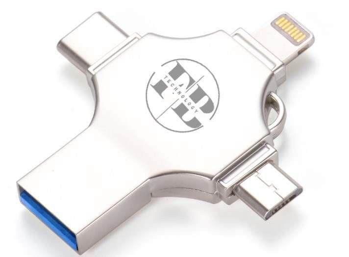 Pendrive 64 GB tipo C Otg 3,0 para Android, para Iphone Ipad Usb Flash Drive