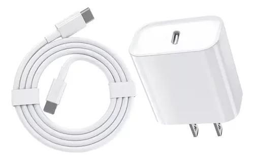 Cargador tipo C 20W Para iPhone 15/Samsung - Carga rápida