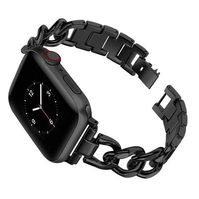 Correa de metal de lujo de moda para Apple Watch Ultra smartwatch iwatch