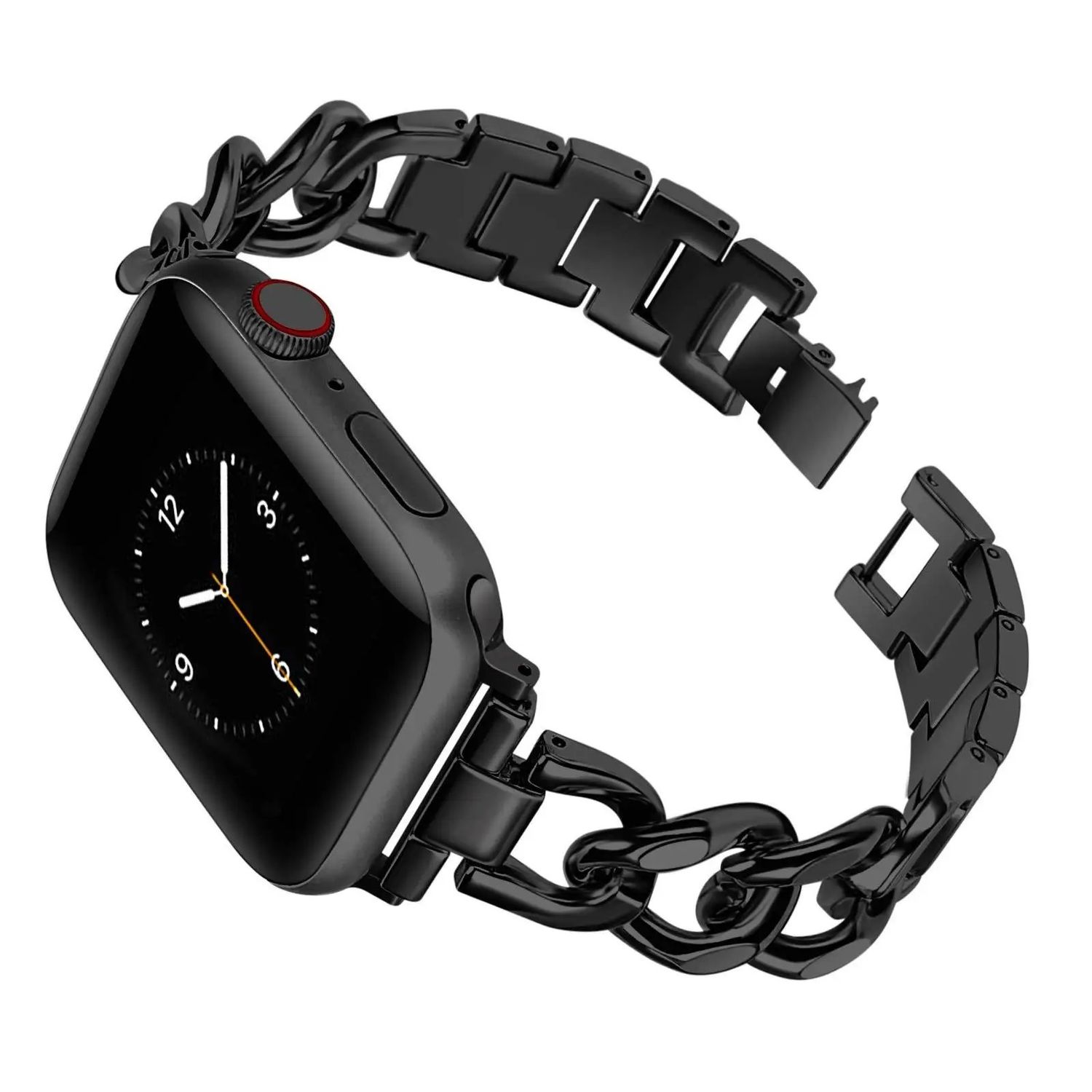 Correa de metal de lujo de moda para Apple Watch Ultra smartwatch iwatch