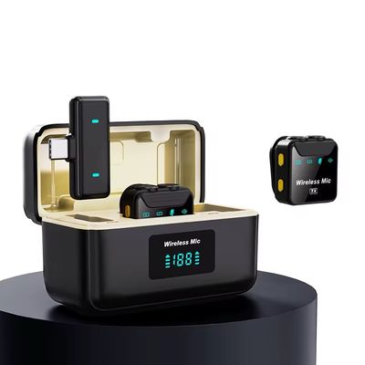 Mini Micrófono inalámbrico Pro. Para iPhone, iPad y Android. Potente batería de hasta 20 horas de uso, YouTube, TikTok, 164FT