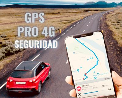 GPS PRO 4G Batería de 4 a 6 días - Magnético, diseñado para automóviles, motora, camiones y lanchas a motor.