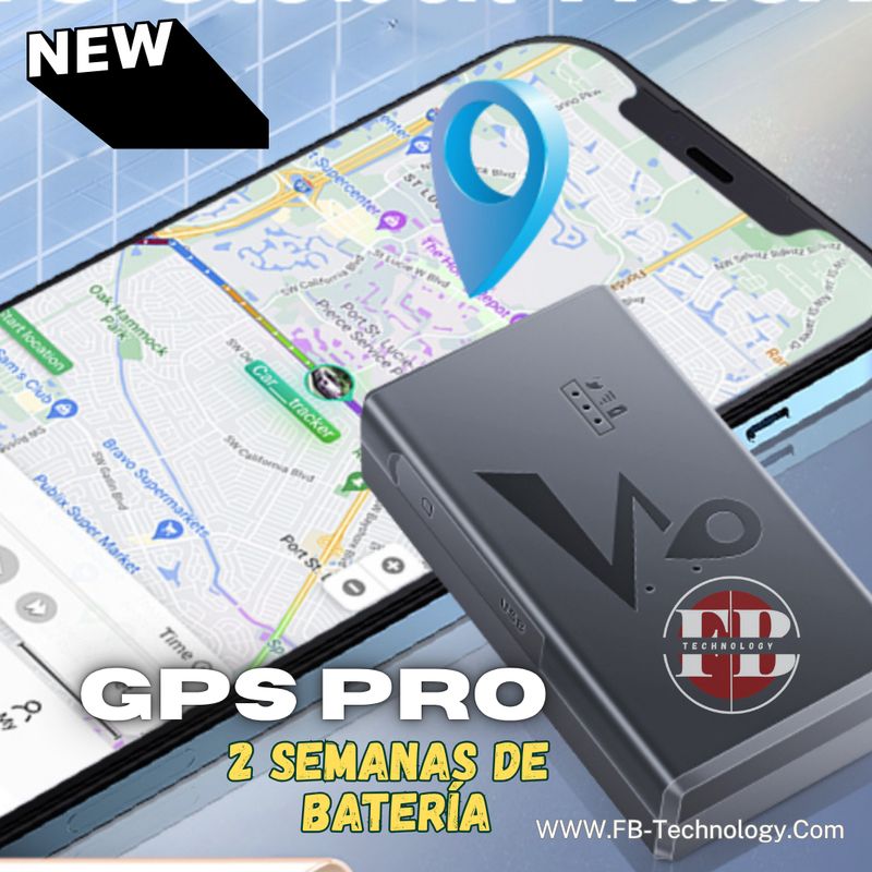 GPS Localizador Pro 4G | Compatible con iPhone y Android | Seguimiento en Tiempo Real