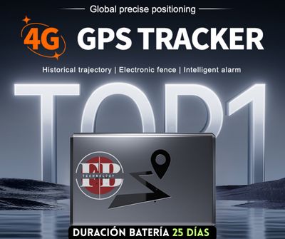 Localizador GPS PRO 4G duración batería 20 a 25 días Magnético, diseñado para automóviles, motoras botes y más