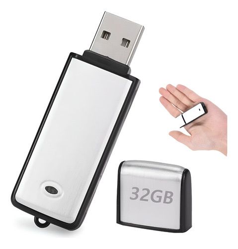 Pendrive USB Grabadora Digital Oculta 32GB Entrega de 24 a 48 horas