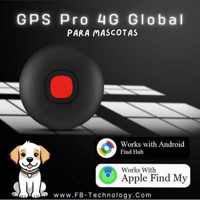 🛰️ GPS para mascotas protégelo | vigilando 24/7 compatible iPhone y Android