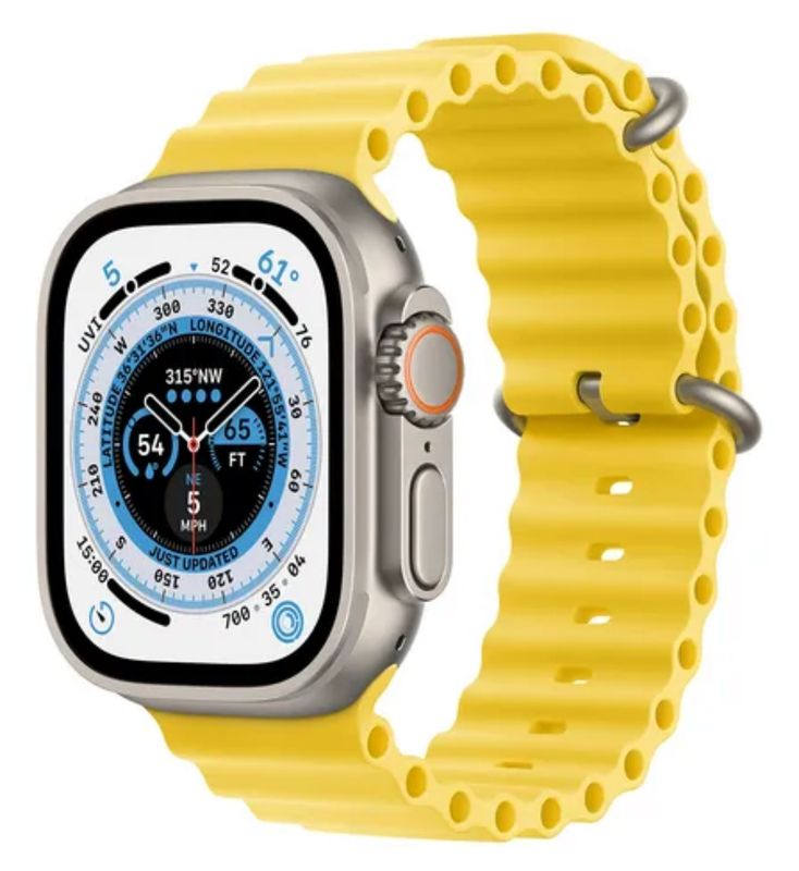 Smartwatch Ultra 3 Serie 11 – Tecnología Premium en tu Muñeca ⌚🔥 Color Amarillo