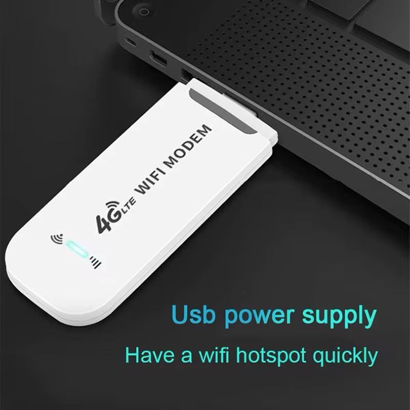 Router WiFi Portátil 4G LTE Cat4 150Mbps USB | Compatible SIM | Hasta 10 Usuarios