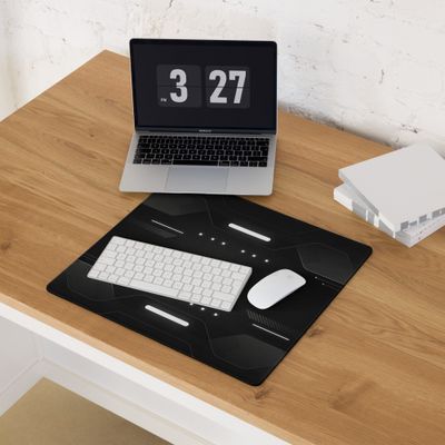 Clean mouse pad for work or gaming