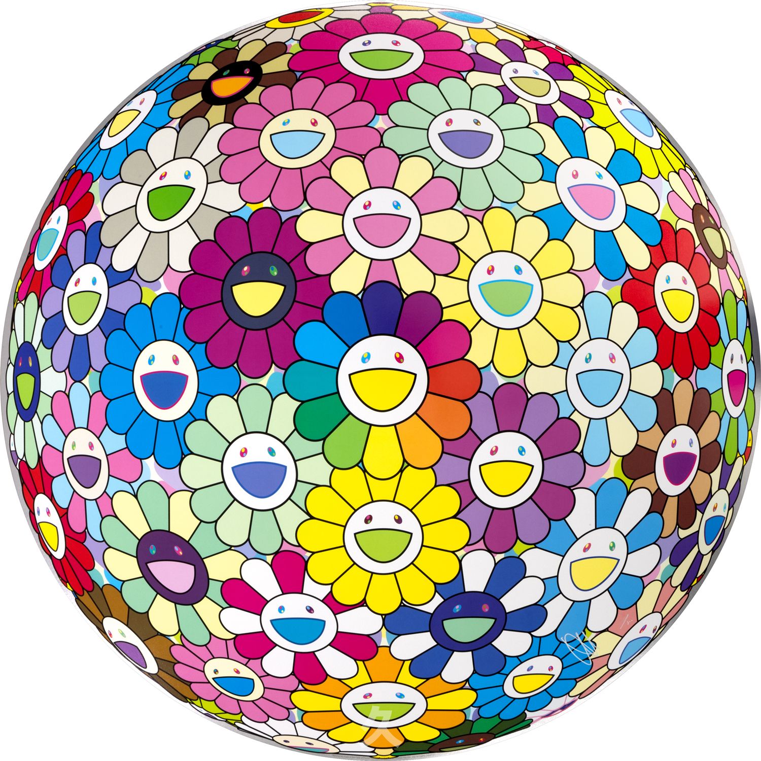Takashi Murakami: Burying my face in the field of Flower