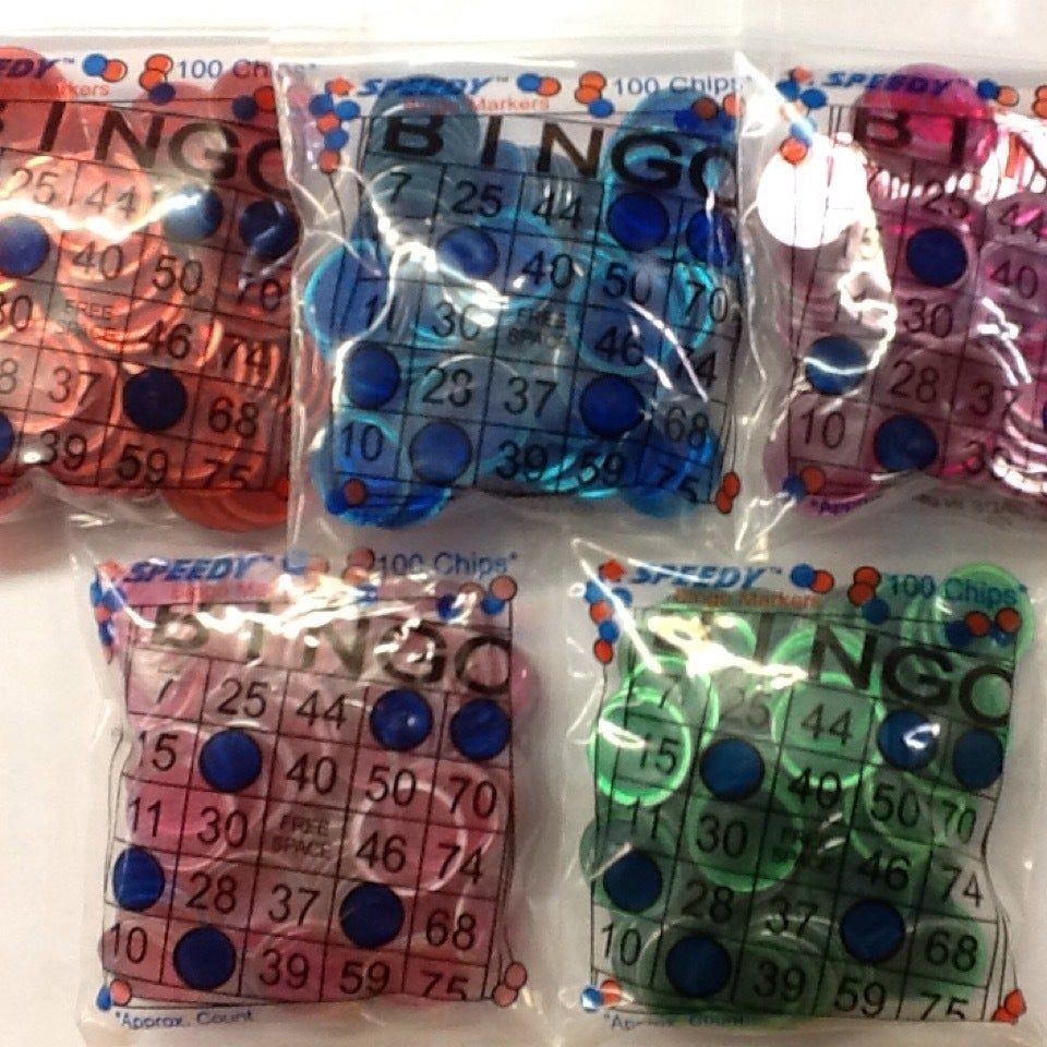 Magnetic Bingo Chips