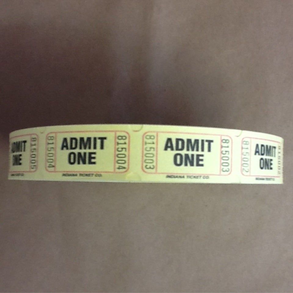 Single Roll Tickets