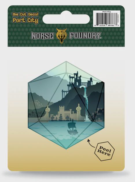 Norse Foundry: Die Cut Decal - Port City