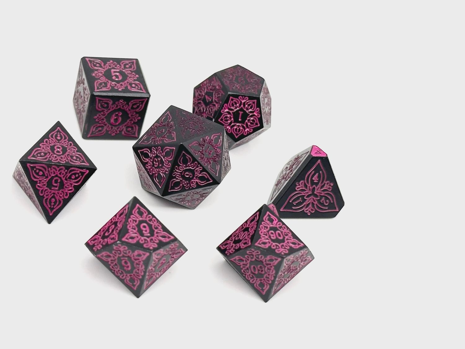 Norse Foundry: Feyweave- Feydark Dice 7 Set
