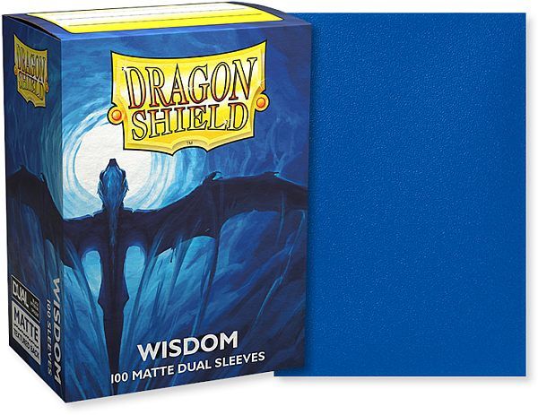 Dragon Shield Sleeves: Matte Dual- Wisdom (100)