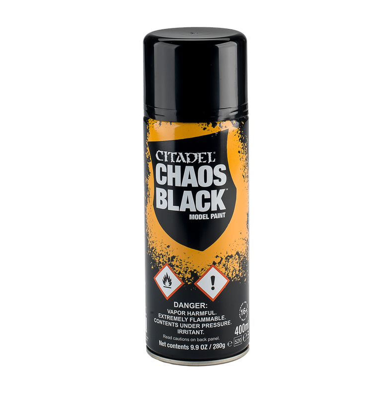 Citadel: Chaos Black Spray Primer