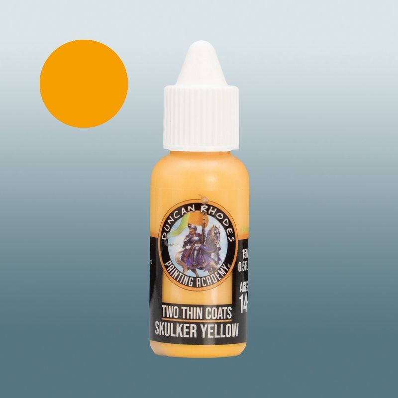 Two Thin Coats: Skulker Yellow