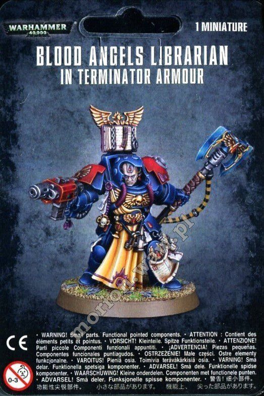 Blood Angels: Librarian in Terminator Armour