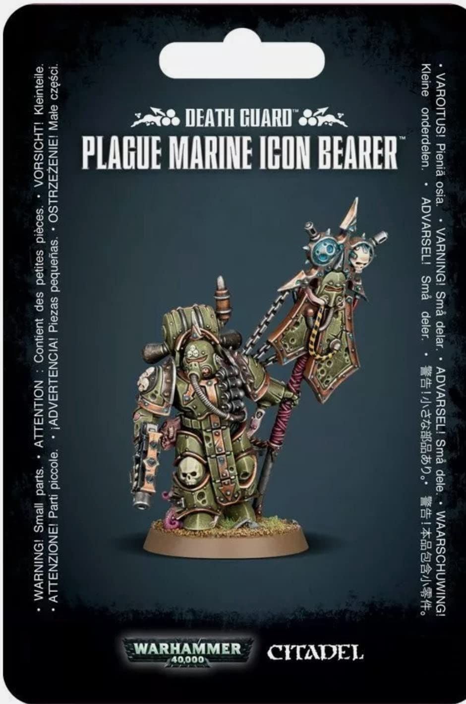 Death Guard Plague Marine Icon Bearer