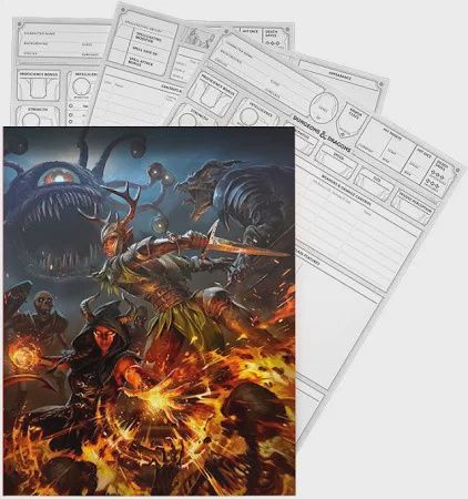 Dungeons &amp; Dragons 2024 Character Sheets