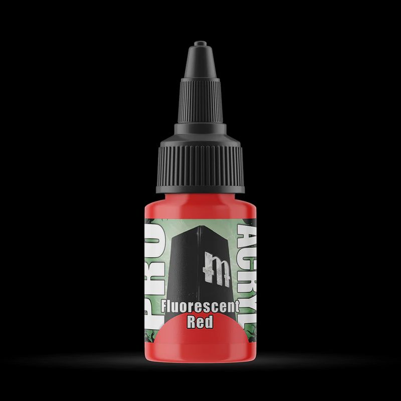 Pro Acryl: Fluorescent Red