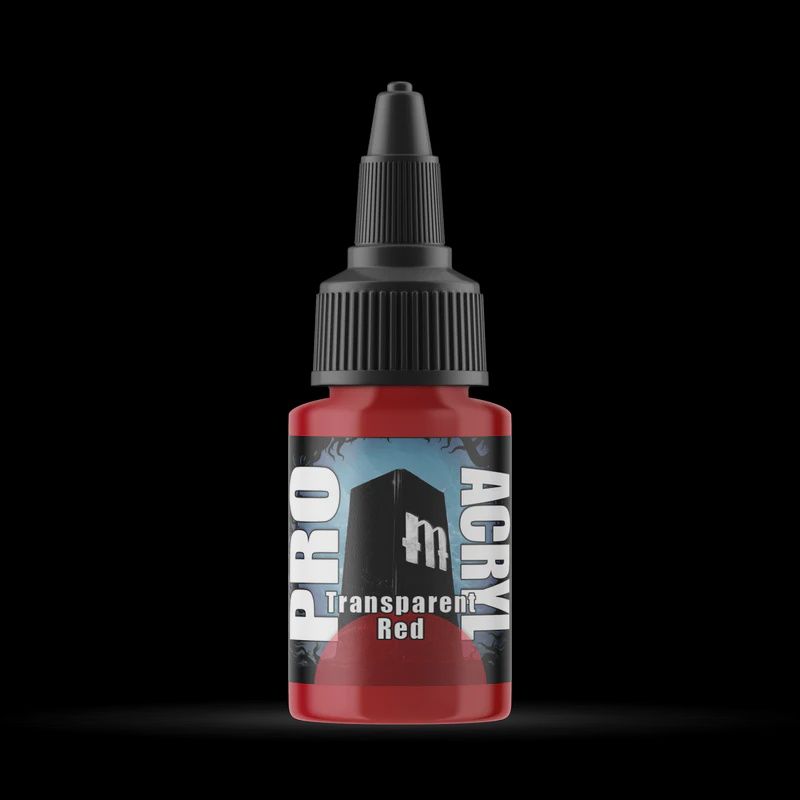 Pro Acryl: Transparent Red