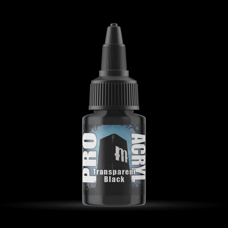 Pro Acryl: Transparent Black