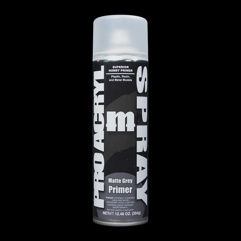 Pro Acryl: Matte Grey Spray Primer