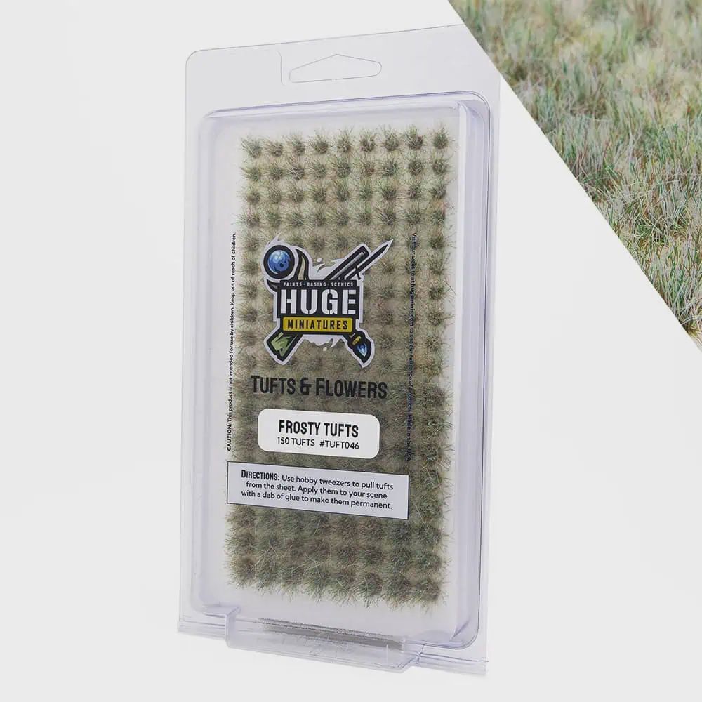 Huge Miniatures: Frosty Grass Tufts
