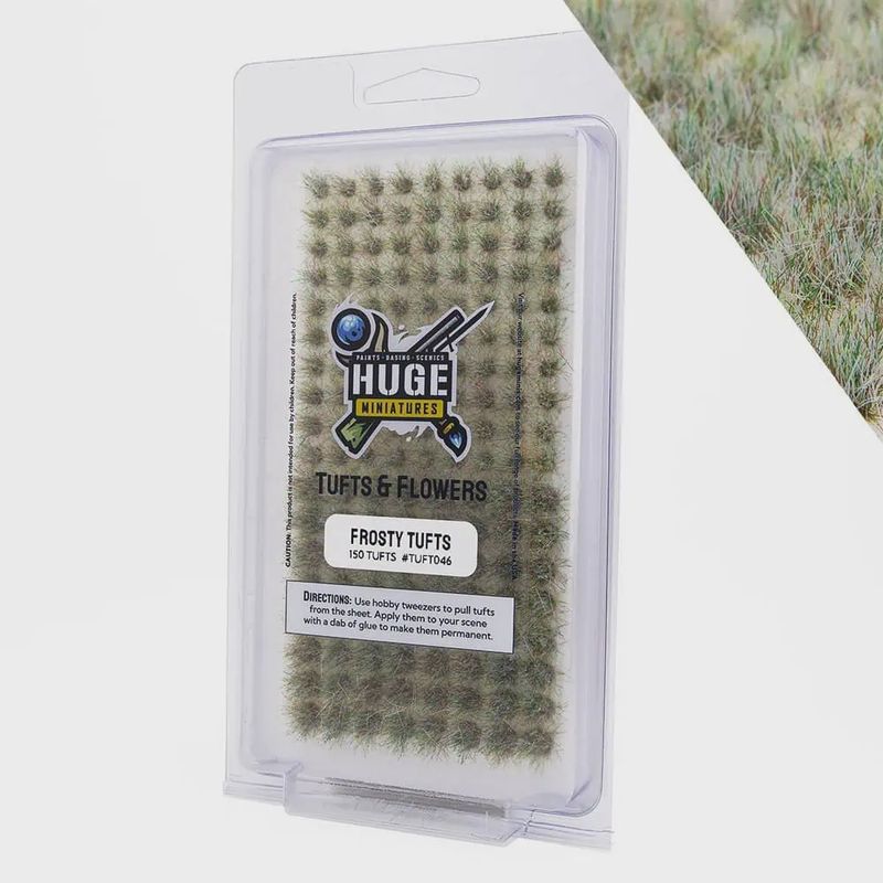 Huge Miniatures: Frosty Grass Tufts