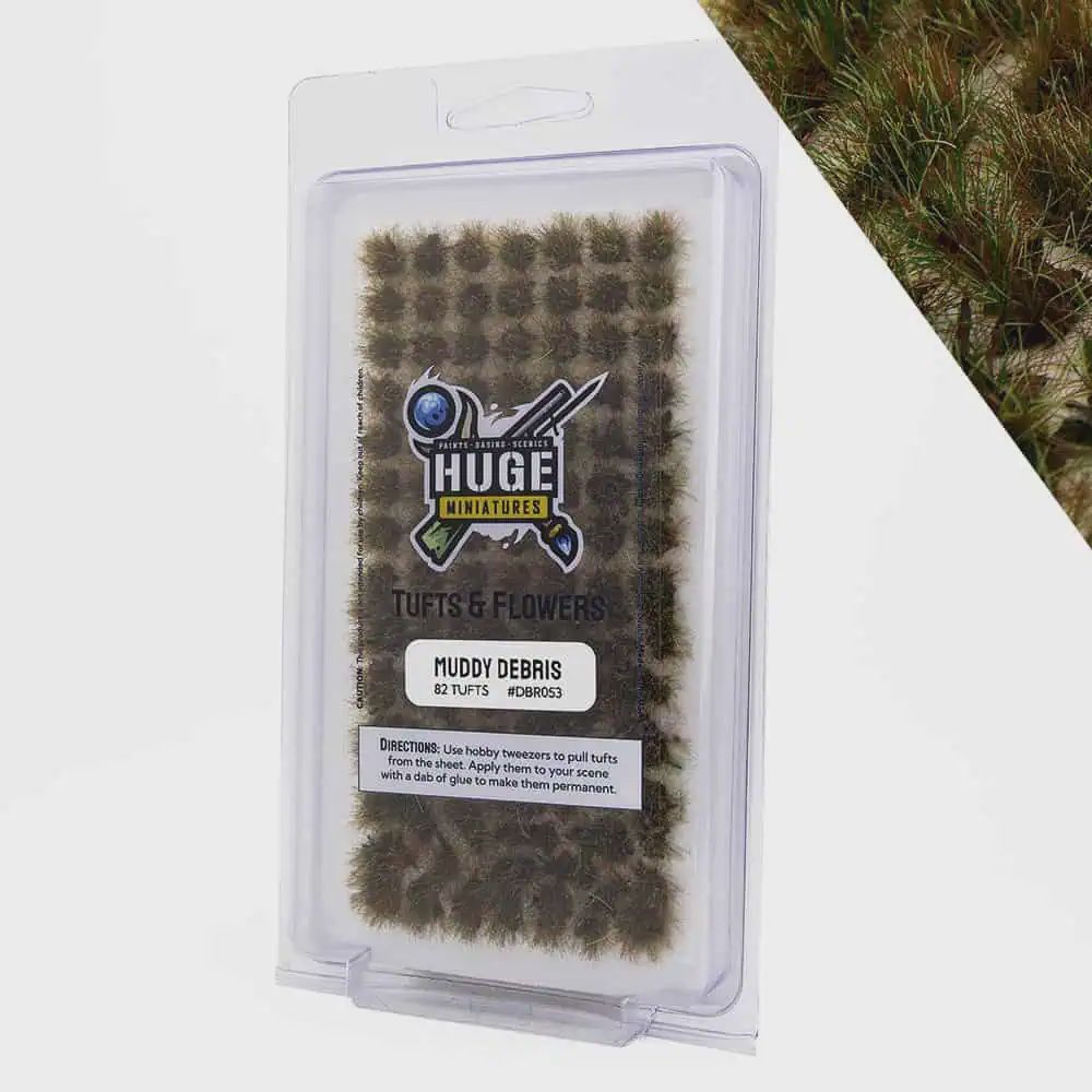 Huge Miniatures: Muddy Debris Tufts